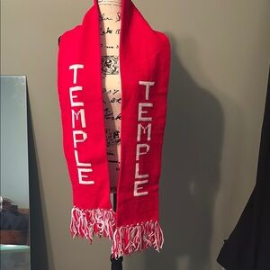 Vintage Temple University Scarf